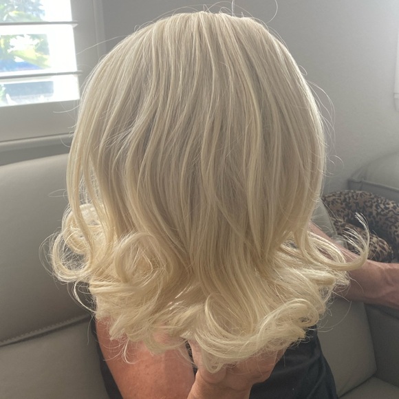 Hairdo 3/4 Grand Extension / Topper R22 Swedish Blonde - Picture 1 of 8